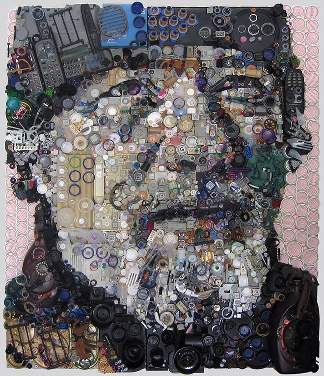 Assemblage Artwork Portraits