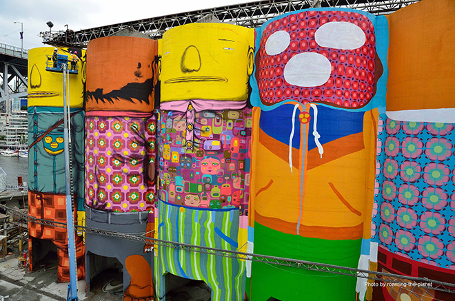 Os Gemeos – Giants, Vancouver Biennale