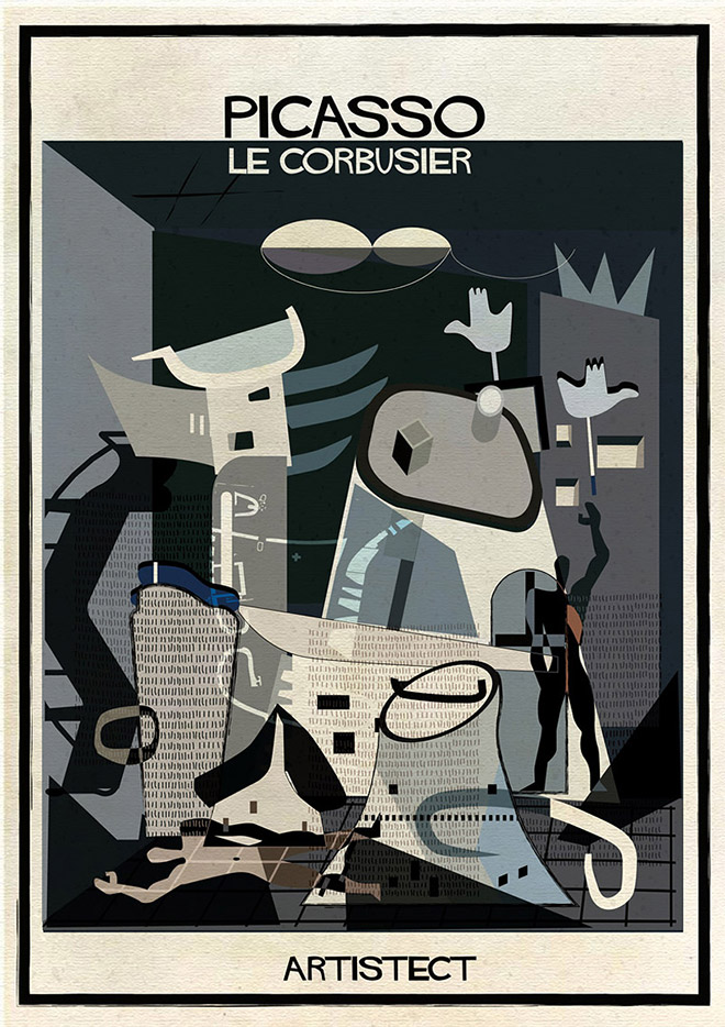 Federico Babina - Artistec, Picasso + Le Courbusier