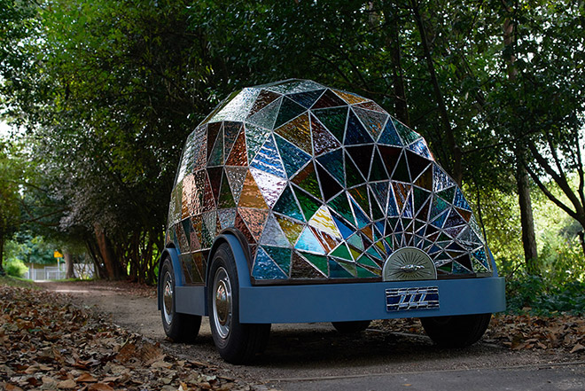 Stained-Glass driverless car