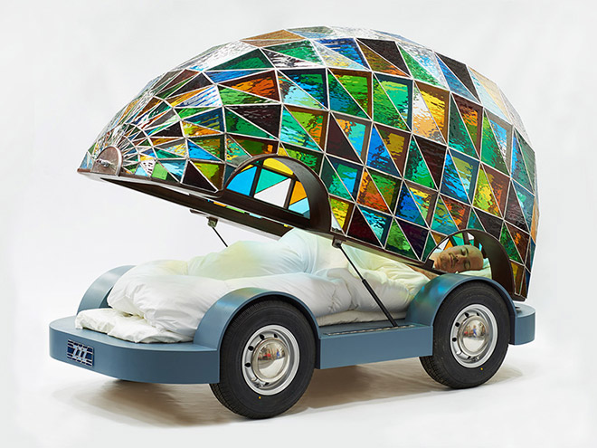 Stained-Glass driverless car