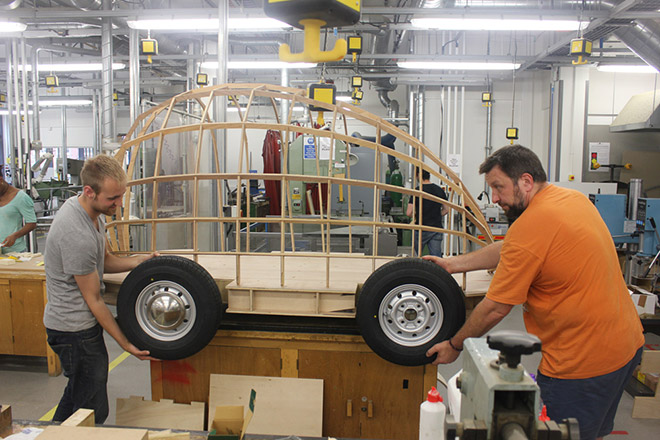 Stained-Glass driverless car