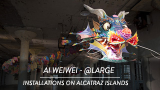 Ai Weiwei - @large, Installations on Alcatraz Islands