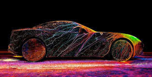 Fabian Oefner - The art of form, Ferrari California T
