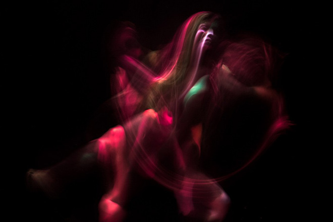 Magenta, Colors in Motion - Exploring body and movement trough photography and body art