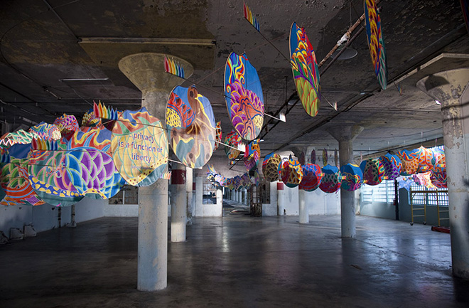 Installations on Alcatraz Islands