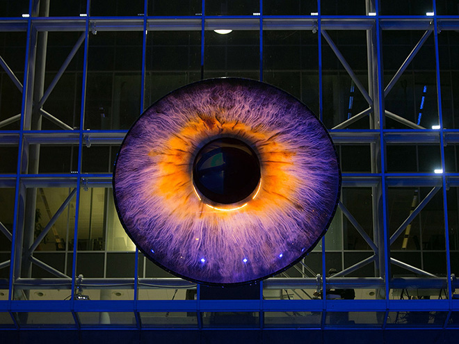 EYE installation - Pascal Leboucq and Lucas De Man