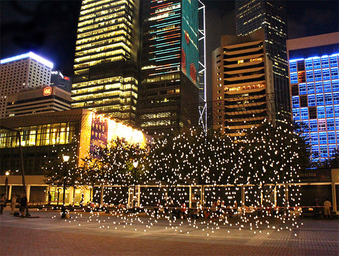 Scattered Light - Hong Kong installation