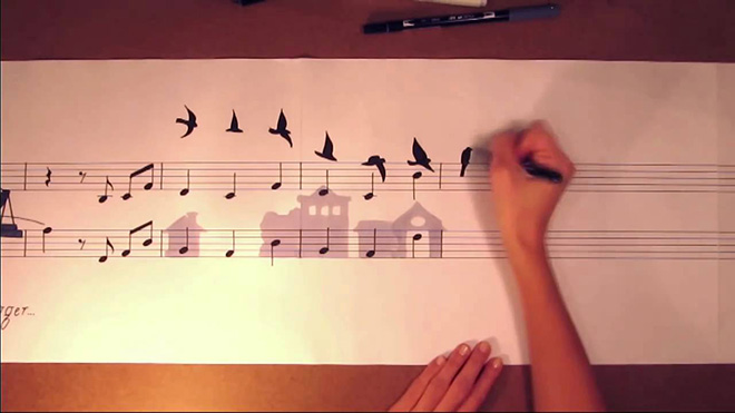 Matteo Negrin – Music Painting