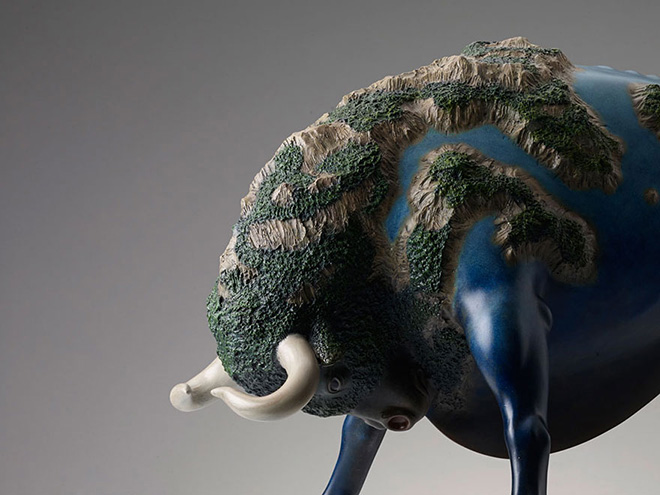 Dreams Yak, surreal Animal Sculptures