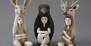 Crystal Morey - Sculture di ceramica