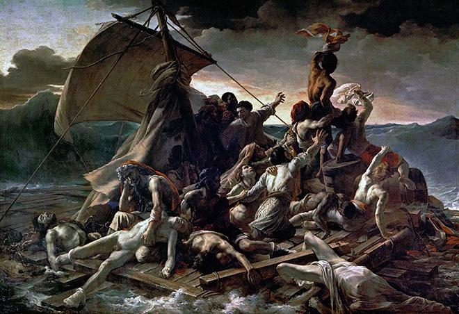 Hidden Spaces, The Raft of Medusa (Théodore Géricault, 1819)