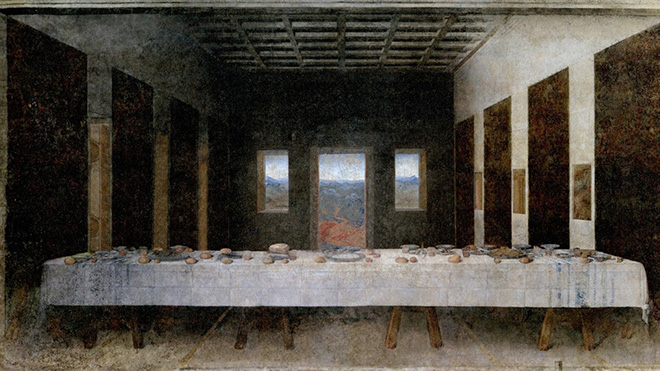 Hidden Spaces, The Last Supper (Leonardo da Vinci, 1498)