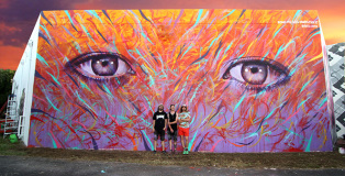 MADSTEEZ - Wall for Art Basel 2013