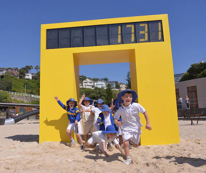  Sculpture on the beach - Australia