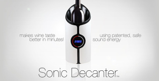 Sonic Decanter - Esaltare il gusto del vino in pochi minuti
