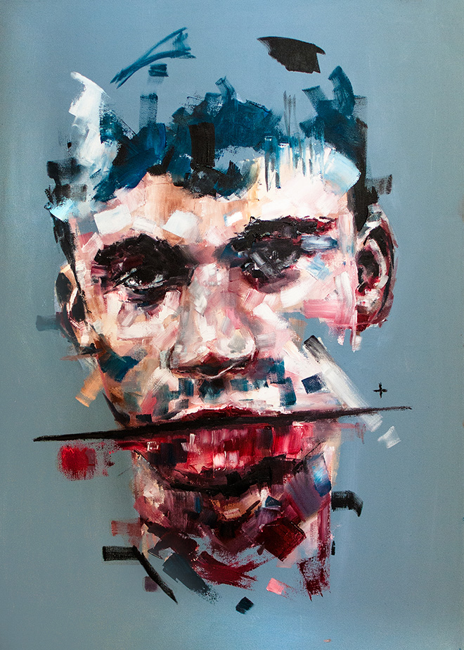 Davide Cambria, There Will Be Time To Murder And Create, Oil on canvas | 50x70CM