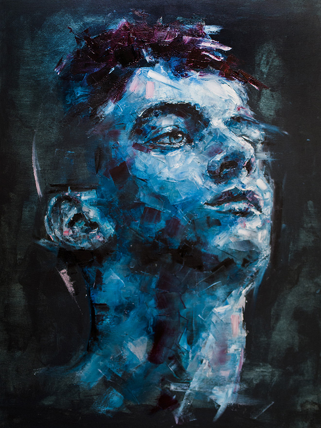 Davide Cambria - Remain In Light, Oil on Canvas | 60X80CM