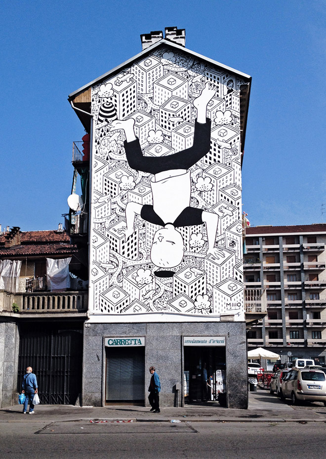  Street art, Mural #04 for Bart - Torino