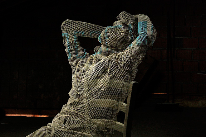 Edoardo Tresoldi - Sculture trasparenti, About a thought