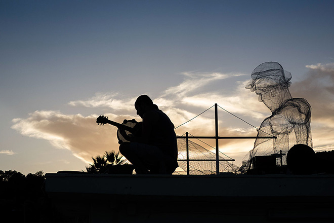 Edoardo Tresoldi - Thinkings - Oltre il Muro 2014, Sapri