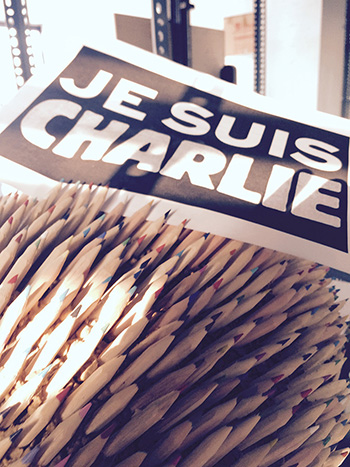 Charlie Hebdo - Academy of Fine Arts in Ravenna