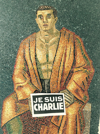 Charlie Hebdo - Academy of Fine Arts in Ravenna