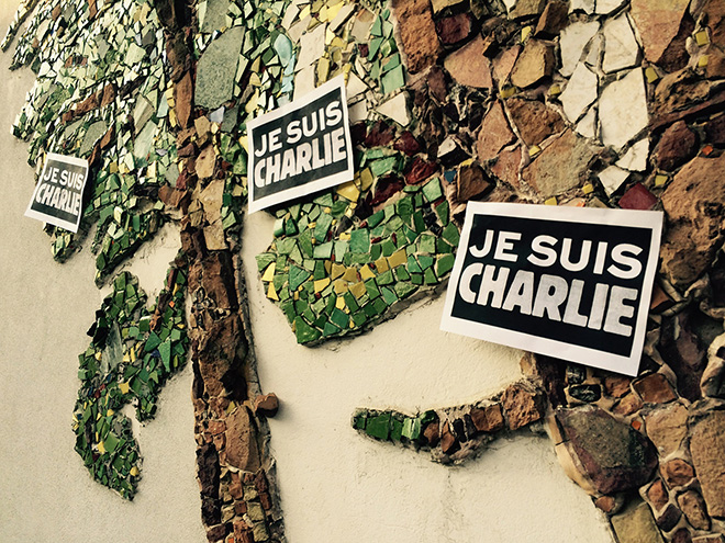 Je suis Charlie - Academy of Fine Arts in Ravenna