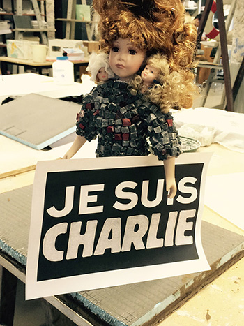 Je suis Charlie - Academy of Fine Arts in Ravenna