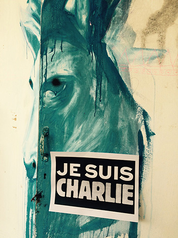 Charlie Hebdo - Academy of Fine Arts in Ravenna