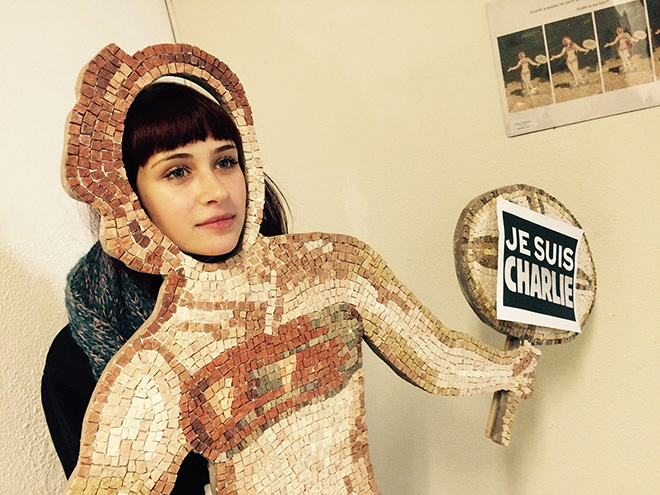 Je suis Charlie - Academy of Fine Arts in Ravenna