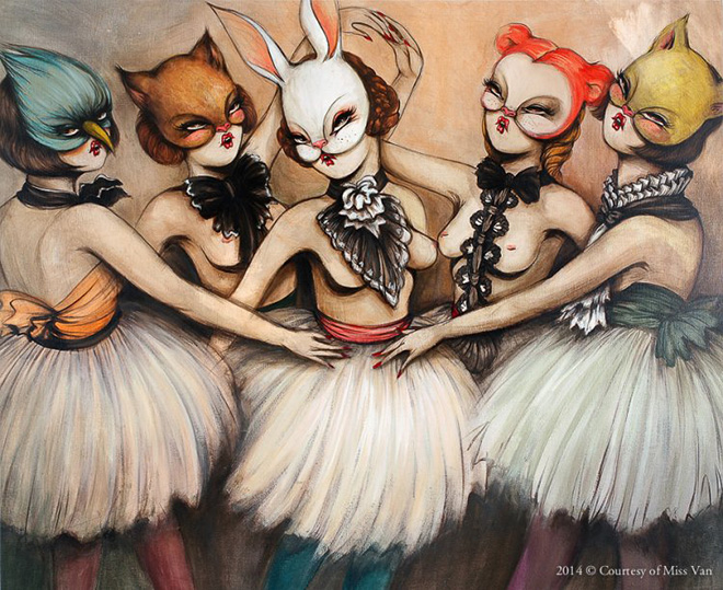 Miss Van – Street art & paintings
