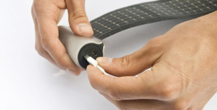 Rollable solar charger - WAACS design