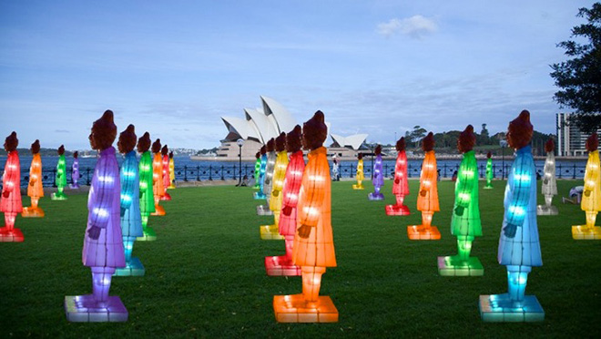 The Lanterns of the Terracotta Warriors - Chinese new year Festival, Sidney