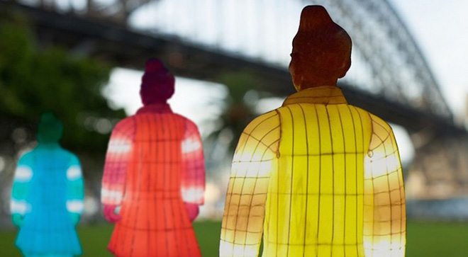 The Lanterns of the Terracotta Warriors - Chinese new year Festival, Sidney