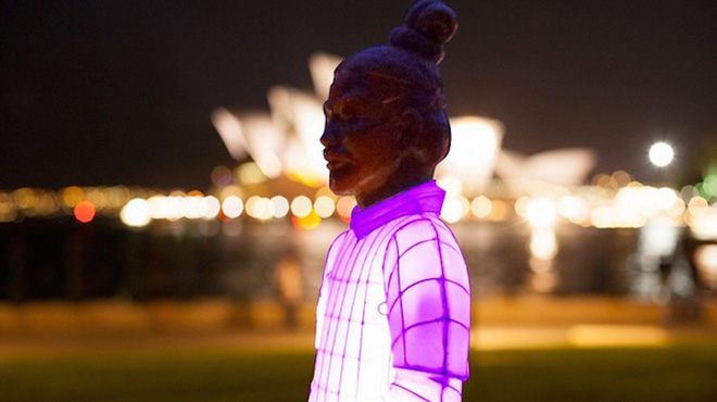 The Lanterns of the Terracotta Warriors - Chinese new year Festival, Sidney