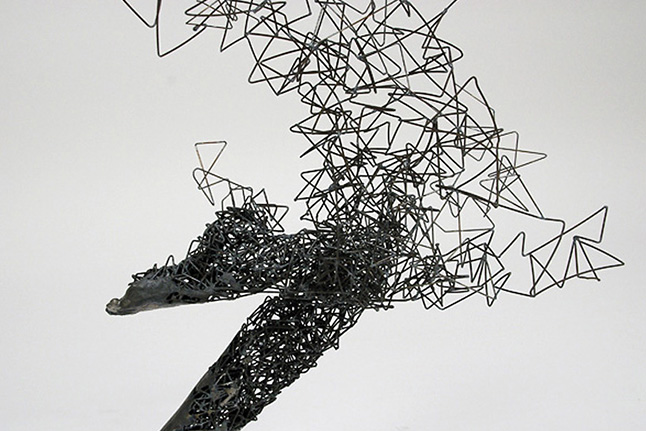 Tomohiro Inaba – Steel Wire Sculptures