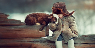 Elena Karneeva - Animali e bambini