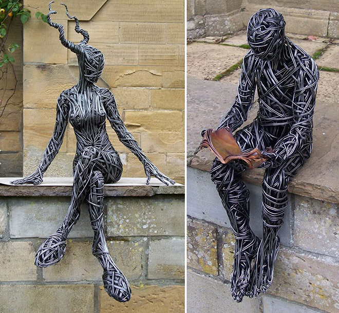 Richard Stainthorp - Wire sculptures