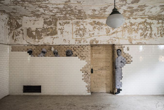 JR - Unframed, Ellis Island, 2014