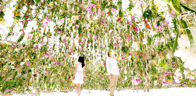 Floating Flower Garden – TeamLab