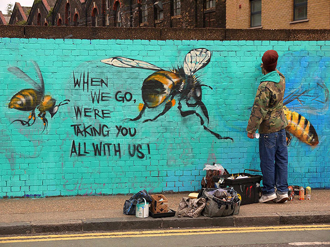 Louis Masai - Save the Bees project