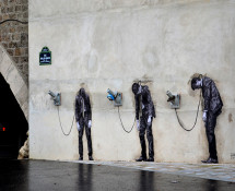 Levalet - Street art - Paris