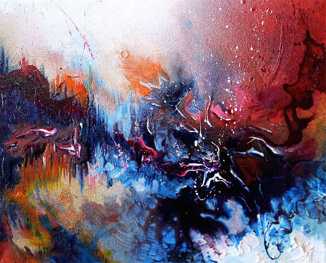 Melissa McCracken - Synesthetic art, Airhead - Callow