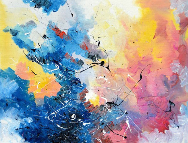 Melissa McCracken - Synesthetic art, David Bowie - Life on Mars?