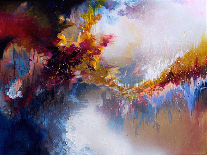 Melissa McCracken - Synesthetic art, John Lennon - Imagine