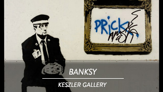 Banksy - Keszler Gallery