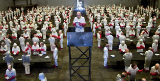 Isaac Cordal - The school