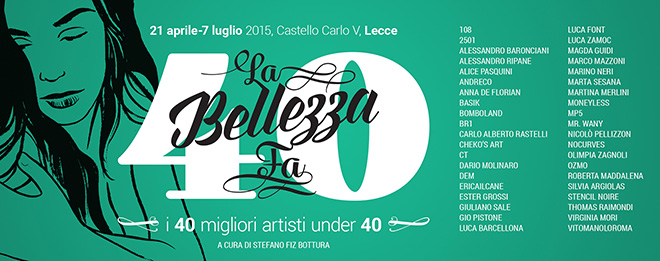 La bellezza fa 40 - I migliori 40 artisti under 40