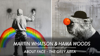 Martin Whatson - About Face, Hama Woods - The Grey Area